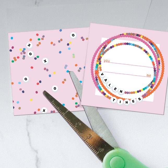 Cartes de la Saint-Valentin à perles de mots tenda (Créateur téléchargé)