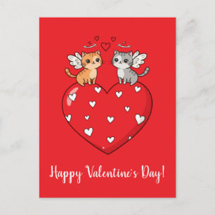 Cartes de la Saint-Valentin aux chats !