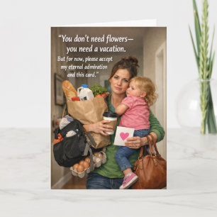 Cartes de la Saint-Valentin drôles pour les mamans