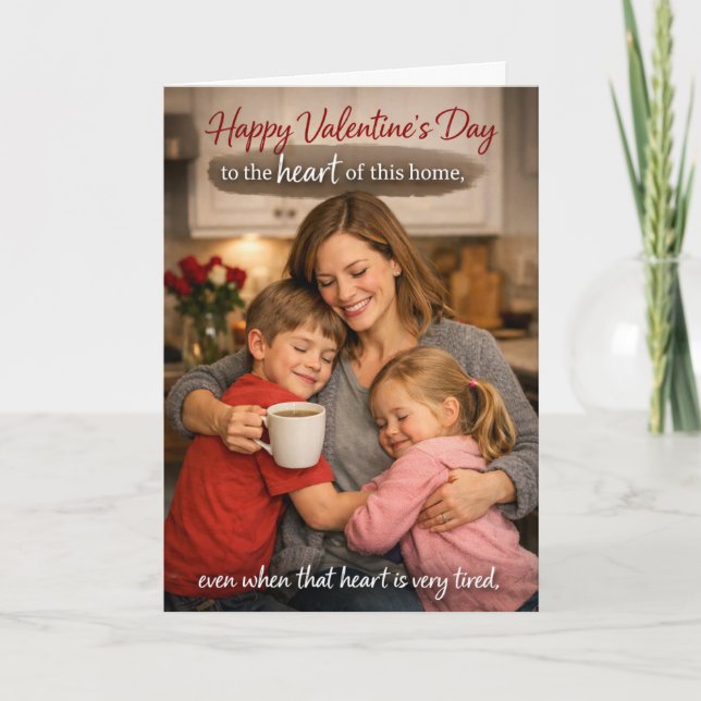 Cartes de la Saint-Valentin drôles pour les mamans (Devant)