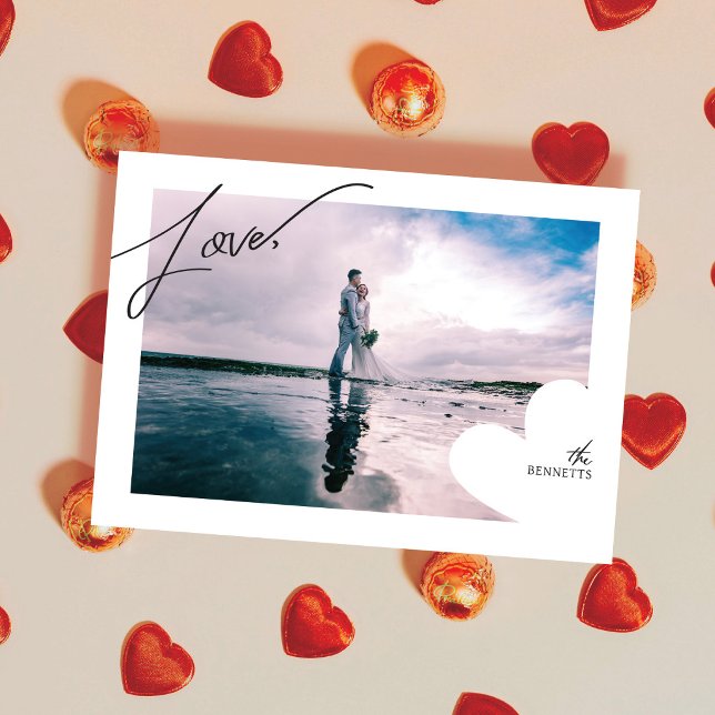 Cartes de la Saint-Valentin Love Frame Photo (Créateur téléchargé)