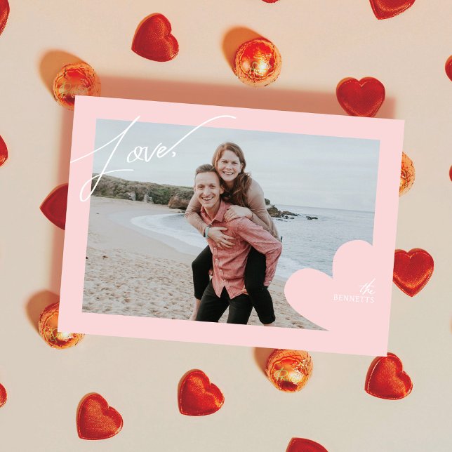 Cartes de la Saint-Valentin Love Frame Photo (Créateur téléchargé)