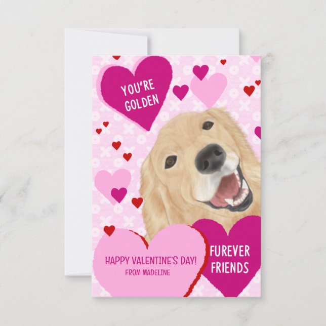 CARTES DE LA SAINT-VALENTIN POUR ENFANTS POUR LA C (Devant)