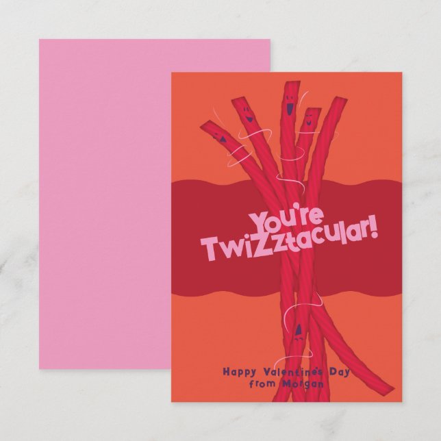 Cartes de la Saint-Valentin pour la classe de bonb (Devant / Derrière)