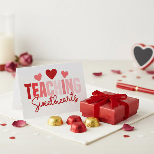 Cartes de la Saint-Valentin pour les enseignants C