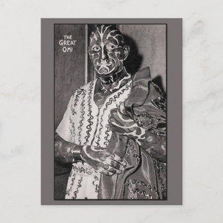 Cartes de l'artiste du cirque The Great Omi