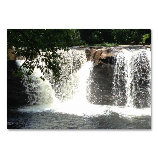 Cartes de lecture WV Waterfall pour adultes (Devant)