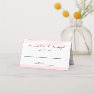 Cartes de lieu "Blushing Pink"