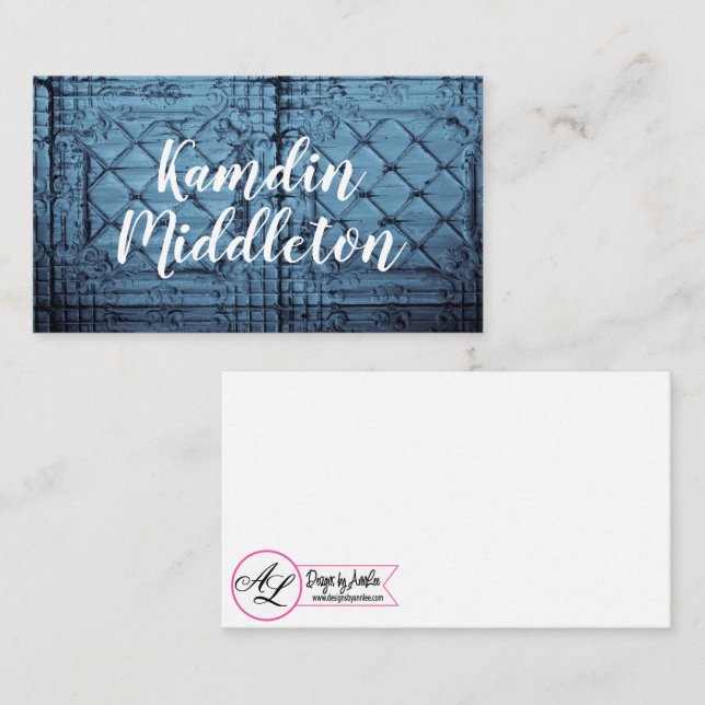 Cartes de lieu personnalisées Plafond de panneau r (Devant / Derrière)