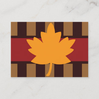 Cartes de lieu Thanksgiving