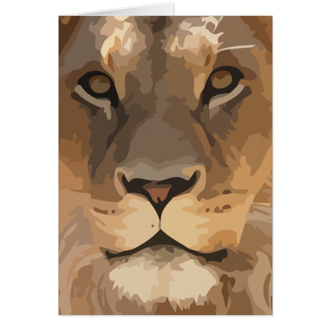 Cartes de lion (Devant)