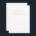 Cartes de liste des compartiments Mariages Gold Cl<br><div class="desc">Ces cartes de godets mariages chic et or sont l'activité idéale pour une réception de mariage rustique ou une douche nuptiale. Le design sobre et élégant présente une typographie de script classique et sophistiquée en or. Modifier le libellé pour convenir à tout événement de vie. Le panneau de liste de...</div>