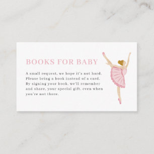 Cartes de livres Casse-Noisette Rose Pastel pour b