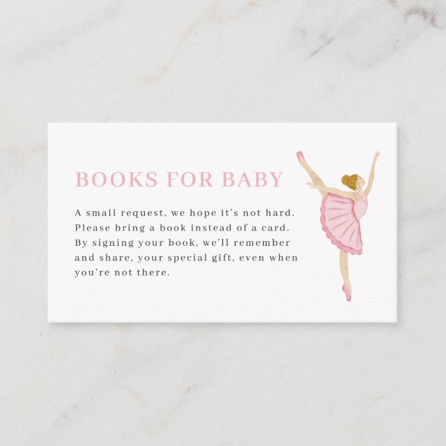 Cartes de livres Casse-Noisette Rose Pastel pour b (Devant)
