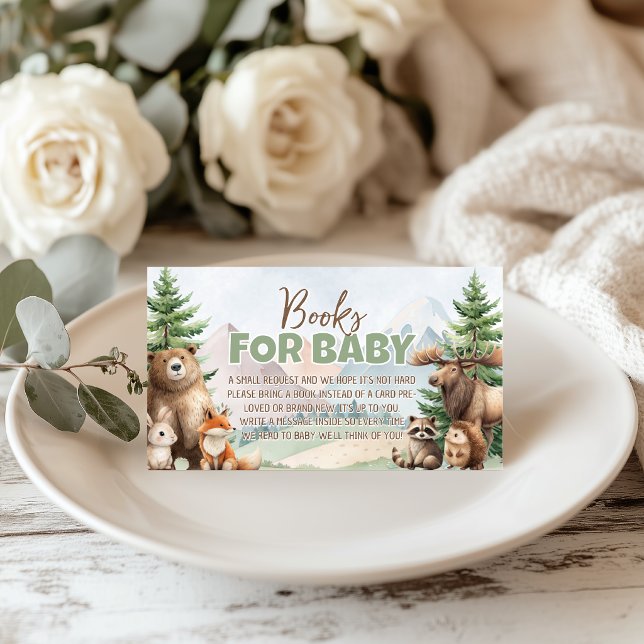 Cartes de livres d'aventure en forêt pour bébé (Créateur téléchargé)