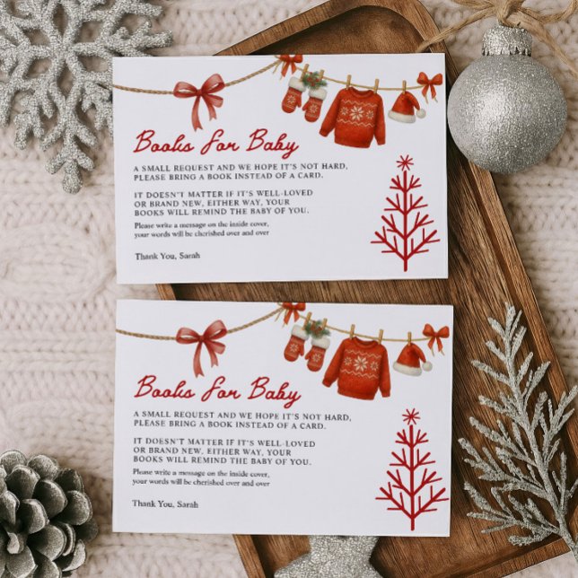 Cartes de livres de Noël pour bébé (Créateur téléchargé)