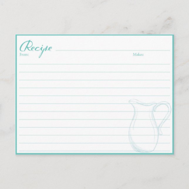 Cartes de livres de recettes de recettes de ménage (Devant)