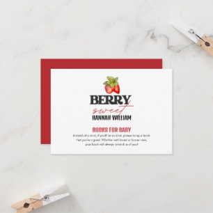 Cartes de Livres de Typographie Douce aux Fruits p