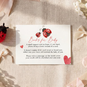 Cartes de livres Love Bug pour bébé