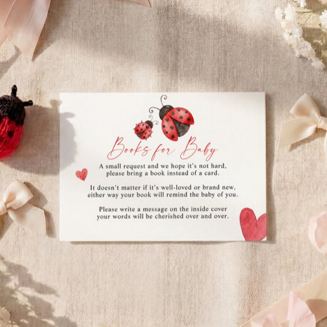 Cartes de livres Love Bug pour bébé (Créateur téléchargé)