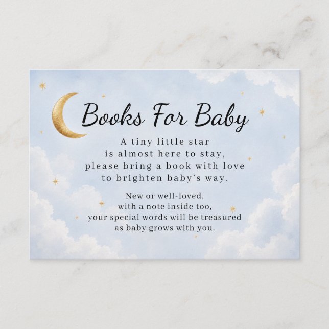 Cartes de livres pour bébé Little Star (Devant)