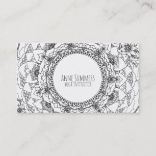 Cartes de mandala de Pleine lune