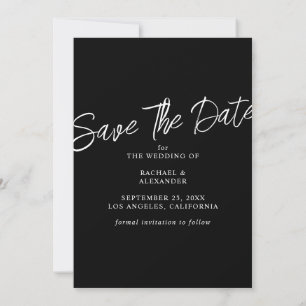 Cartes de Mariage avec Diamants Modernes pour Sauv