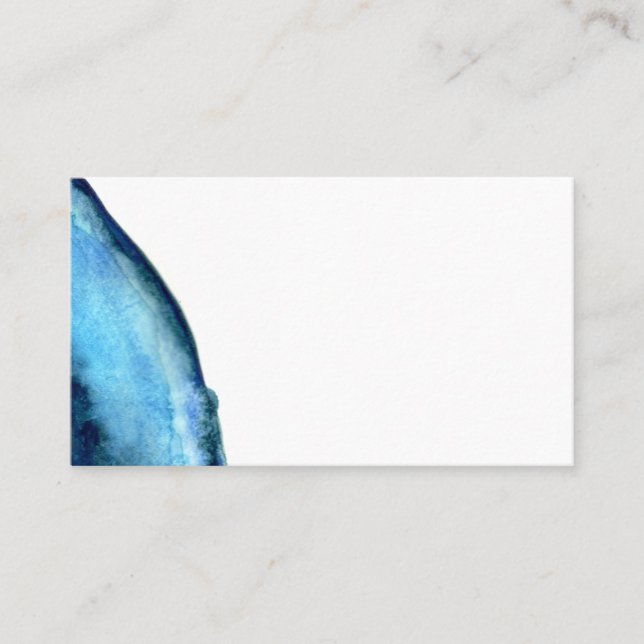 Cartes de Mariage Blue Agate 100 pk (Devant)