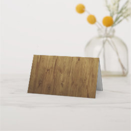 Cartes de Mariage campagnard pliées Rustiques