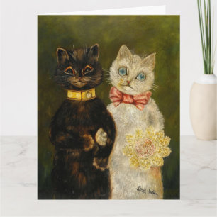 CARTES DE MARIAGE CHAT CHATS LOUIS WAIN SURDIMENSI