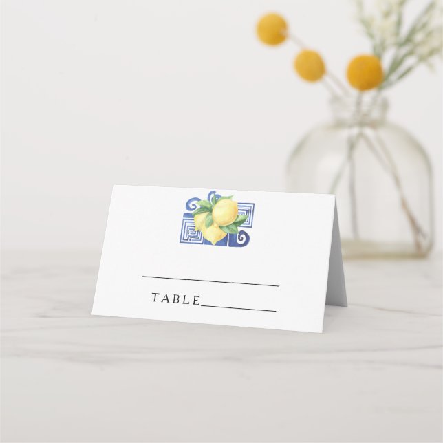 Cartes de mariage Citron - Agrumes (Devant)