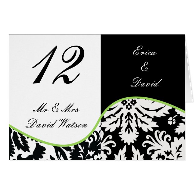 Cartes de Mariage de chaux (Devant Horizontal)