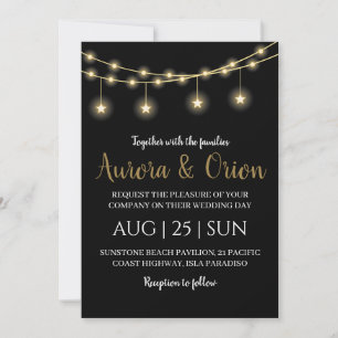 cartes de mariage de noël à typographie élégante