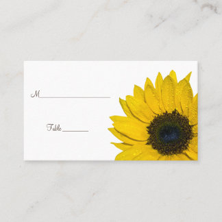Cartes de Mariage de tournesol ou d'occasion spéci