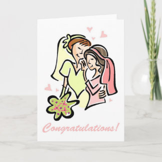 Cartes de mariage gay lesbienne - Vide