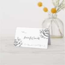 Cartes de Mariage minimaliste Vintage Rose