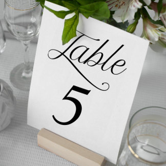 Cartes de Mariage minimes en noir et blanc