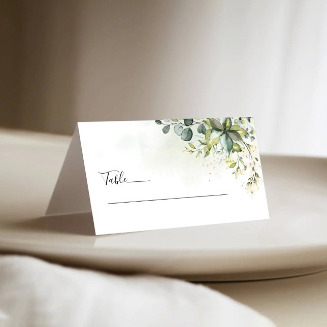 Cartes de Mariage pliées vertes (Créateur téléchargé)