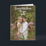 Cartes De Mariage - Pour De Nombreuses Années À Ve<br><div class="desc">Belle carte pour un beau couple. Une fois que vous avez reçu votre commande,  laissez vos commentaires avec des photos,  merci.</div>