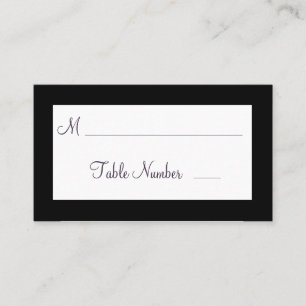 Cartes de Mariage Twinkle Lights (noir)