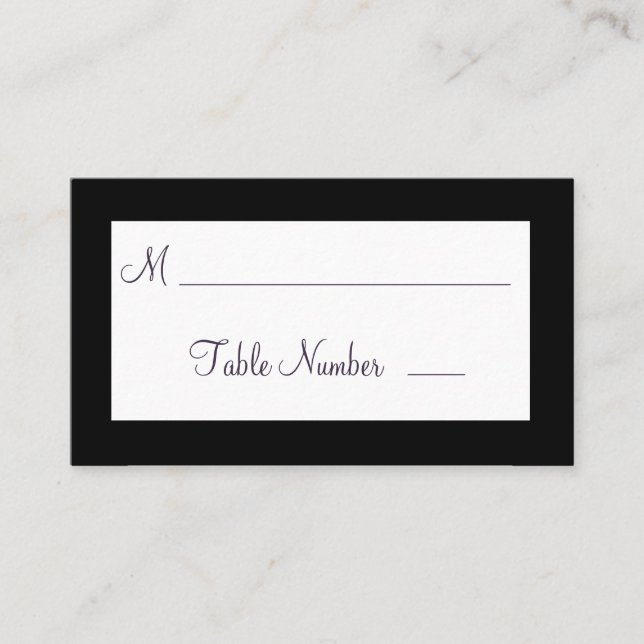 Cartes de Mariage Twinkle Lights (noir) (Devant)
