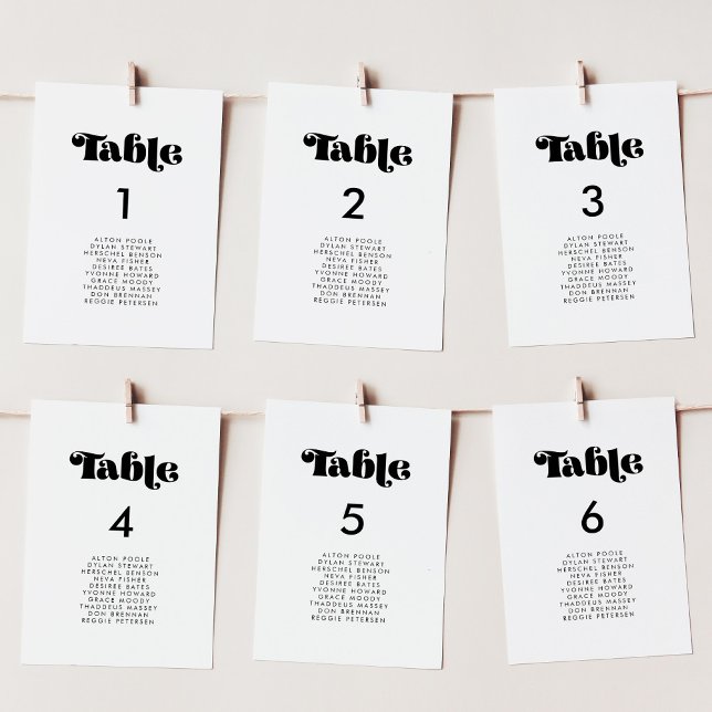 Cartes de mariage vintage rétro (Créateur téléchargé)