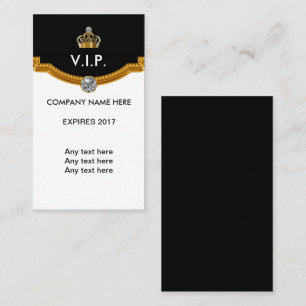 Cartes de membre VIP