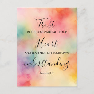 Cartes de mémorisation de versets bibliques Prover