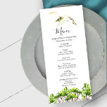 Cartes de menu mariage Aquarelle Héron blanc<br><div class="desc">Célébrez votre journée spéciale avec nos cartes de menu mariages exquises qui mettent en valeur une délicate aquarelle de héron blanc et de mangroves. Ces cartes offrent une belle surprise car elles se retournent vers une teinte bleu turquoise complémentaire. Customisez vos repas sans effort en utilisant les champs de modèle...</div>