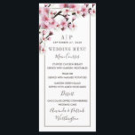 Cartes de menu Mariage blanc rose cerisier<br><div class="desc">Cartes de menu Mariage blanc rose cerisier - avec un jeu de couleurs de brun foncé, rose et blanc avec script moderne et fontes san serif Le design comporte également des doubles bordures marron foncé assorties sur le devant avec des monogrammes. Visitez le lien complet de la collection correspondante qui...</div>