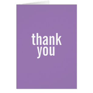 Cartes de Merci bat mitzvah {Purple}