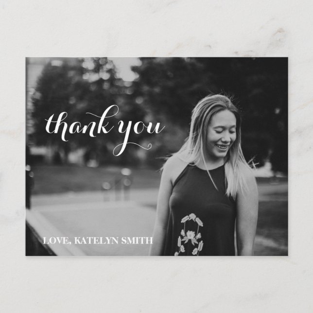 Cartes de Merci de diplôme (Devant)