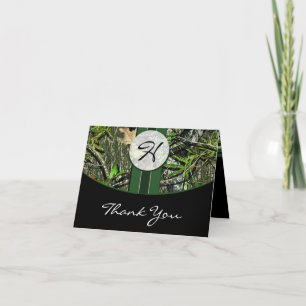 Cartes de Merci de mariage de Camo de chasse -