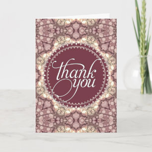 Cartes de Merci Pink & Cream